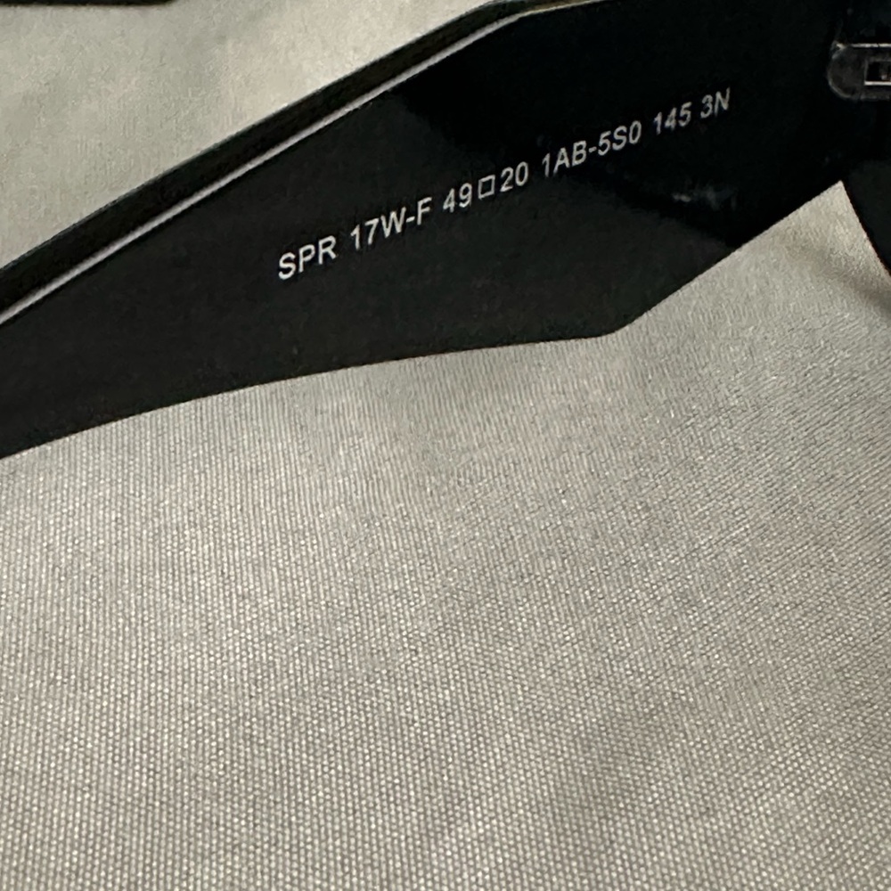 Prada Black Geometric Rectangular Men’s Sunglasses - image 2